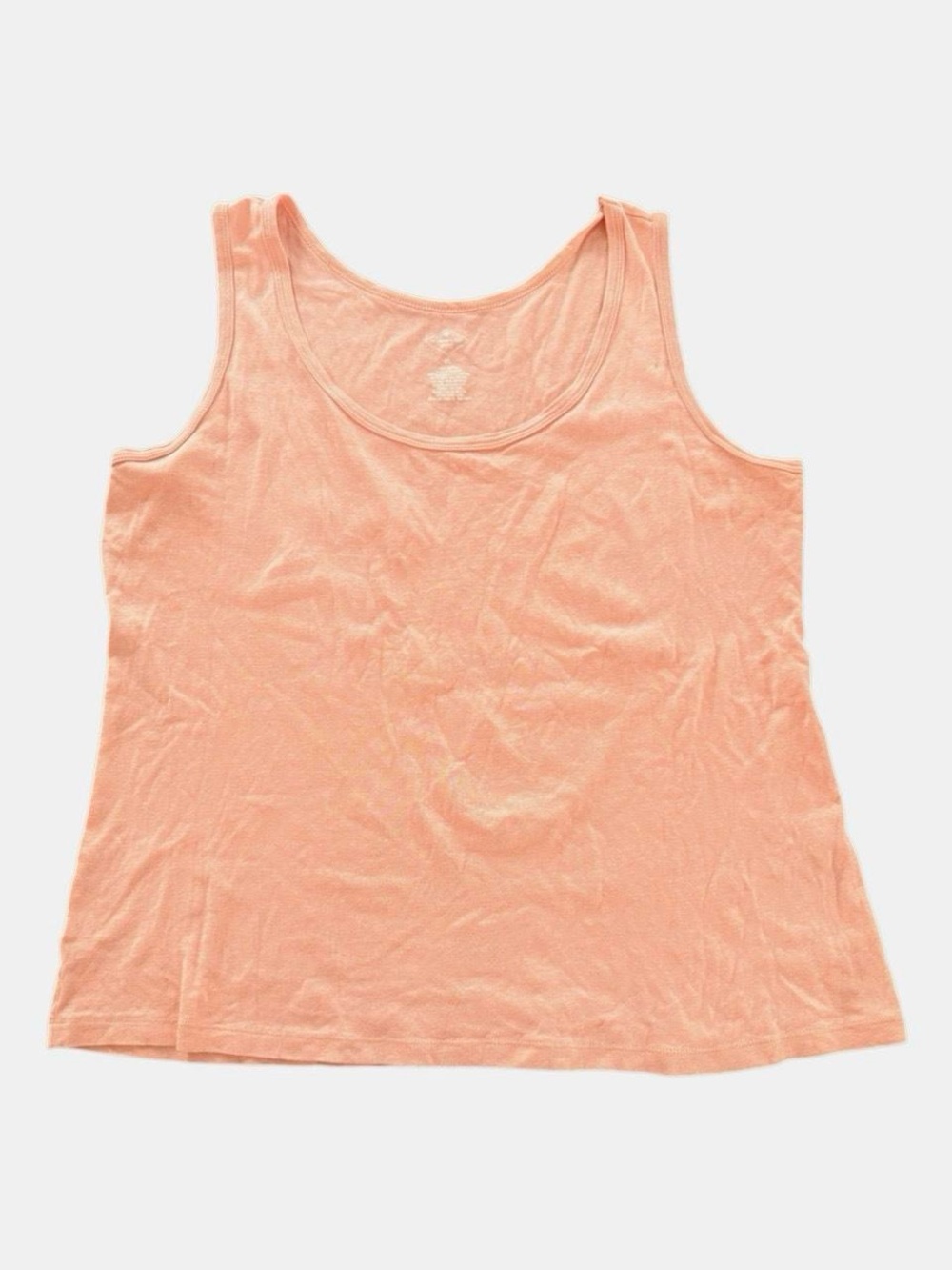 St. John's Bay Peach Scoop Neck Tank